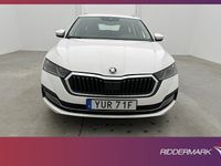 begagnad Skoda Octavia PHEV iV 204hk Cockpit Rattvärme Ambient MOMS