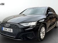Begagnad Audi A3 Sportback Proline 150 HK (110 kW) 2022 Svart Halvkombi