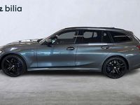begagnad BMW 330e Touring M-Sport Fartpilot Harman Rattvärme Drag Serviceavtal 2021 Grå