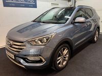 Begagnad Hyundai Santa Fe 200 HK (147 kW) 2017 Ljusblå (blå) SUV