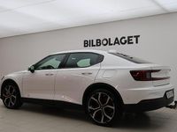 Begagnad Polestar 2 Performance 350 kW (476 HK) 2021 Vit Halvkombi