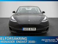 Begagnad Tesla Model 3 Long Range AWD 366 kW (498 HK) 2020 Svart Sedan