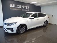 begagnad Kia Optima Hybrid Sport Wagon Plug-in Drag Läder Navigation