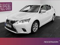 begagnad Lexus CT200h 1.8 Kamera Farthållare Keyless 0.38L mil 2017, Halvkombi