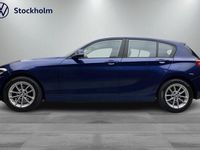 begagnad BMW 116 Steptronic Drag Navigation P-sensorer bak 2016, Halvkombi