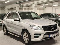 Begagnad Mercedes ML350 AMG line 258 HK (189 kW) 2014 Silver SUV
