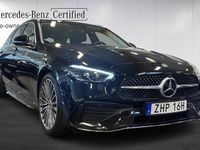 begagnad Mercedes C220 d AMG Navi 360Kamera Drag Appe Carplay