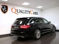 Begagnad Mercedes C220 170 HK (125 kW) 2018 Svart Kombi