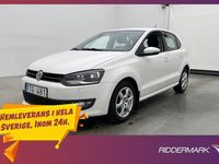 Begagnad VW Polo 90 HK (66 kW) 2012 Vit Halvkombi
