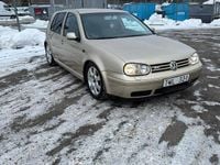 Begagnad VW Golf IV GTI 180 HK (132 kW) 2003 Champagne
