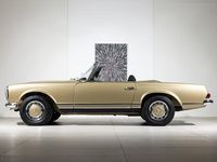Begagnad Mercedes SL280 170 HK (125 kW) 1970 Ljusbrun Cab