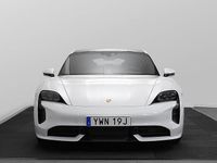 Begagnad Porsche Taycan Turbo 507 kW (690 HK) 2022 Vit (carrara white metallic) Sedan