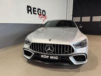 Begagnad Mercedes AMG GT 63 AMG 585 HK (430 kW) 2018 Silver Sportkupé
