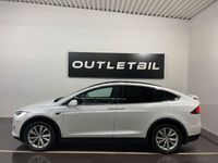 begagnad Tesla Model X Long Range/AWD/Panoramatak/7 Sits/Drag/MOMS