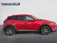 Begagnad Mazda CX-3 Optimum 120 HK (88 kW) 2018 Röd SUV