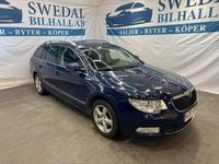 Begagnad Skoda Superb Elegance 170 HK (125 kW) 2011 Blå Kombi