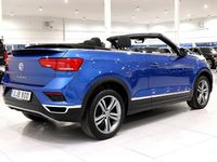 Begagnad VW T-Roc Cabriolet Beats 150 HK (110 kW) 2020 Blå Cab
