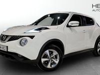 Begagnad Nissan Juke N-Connecta 113 HK (83 kW) 2018 Vit (white) SUV