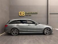 begagnad Mercedes C43 AMG AMGHead up Pano Navi 360 Kamera Röda bält