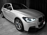 Begagnad BMW M135 Performance 320 HK (235 kW) 2014 Silver Halvkombi