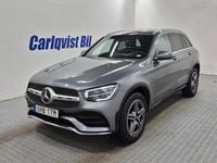 Begagnad Mercedes GLC300e AMG 194 HK (142 kW) 2022 Selenitgrå metallic