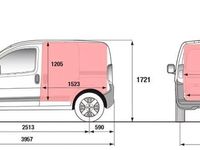 begagnad Fiat Fiorino 1,3L 80 hk 2,5 kubik