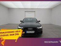 Begagnad Audi A6 S-Line 190 HK (139 kW) 2017 Svart Sedan