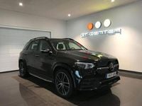 Begagnad Mercedes GLE350 Premium 333 HK (244 kW) 2021 Obsidian black metallic/svart läder/alcantaraklädsel SUV