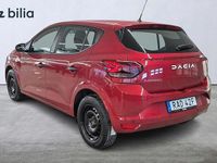 Begagnad Dacia Sandero Essentiel 91 HK (66 kW) 2022 Röd Halvkombi