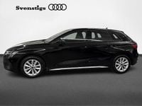 Begagnad Audi A3 Proline 150 HK (110 kW) 2023 Brilliantsvart Sedan