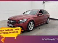 Begagnad Mercedes C220 AMG 194 HK (142 kW) 2018 Röd Kombi