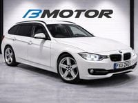 Begagnad BMW 320 Sport Line 184 HK (135 kW) 2015 Vit Kombi