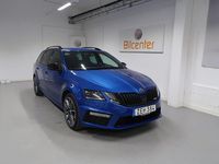 Begagnad Skoda Octavia RS 184 HK (135 kW) 2018 Blå Kombi
