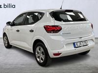 Begagnad Dacia Sandero Essentiel 91 HK (66 kW) 2022 Vit Halvkombi
