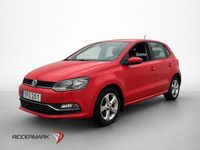 Begagnad VW Polo 90 HK (66 kW) 2016 Röd Halvkombi
