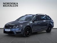 Begagnad Skoda Octavia RS 220 HK (161 kW) 2015 Grå Halvkombi