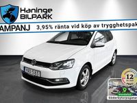Begagnad VW Polo 90 HK (66 kW) 2015 Vit Halvkombi