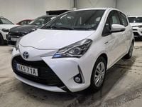 Begagnad Toyota Yaris Hybrid Active 101 HK (74 kW) 2019 Vit Halvkombi