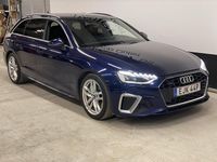 Begagnad Audi A4 S-Line 190 HK (139 kW) 2021 Navarrablå metallic Kombi