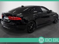 Begagnad Jaguar XE R-Sport 200 HK (147 kW) 2018 Svartmetallic Sedan