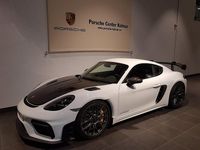 Begagnad Porsche 718 Cayman GT4 500 HK (367 kW) 2024 Vit Sportkupé