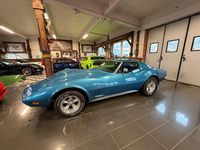 Begagnad Chevrolet Corvette Stingray 254 HK (186 kW) 1973 Blå Sportkupé