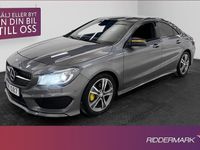 begagnad Mercedes CLA200 Coupé d 136hk AMG Kamera 0.4L/mil