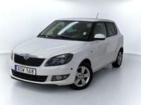 Begagnad Skoda Fabia Ambiente 86 HK (63 kW) 2014 Vit Halvkombi