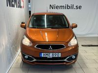 begagnad Mitsubishi Space Star 1.2 CVT Automat MoK Kamkedja S&V-däck 2017, Kombi