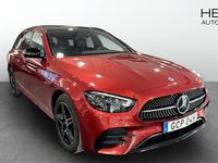 Begagnad Mercedes E300 AMG 306 HK (225 kW) 2021 Röd Kombi