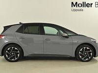 Begagnad VW ID.3 Pro Performance 150 kW (204 HK) 2023 Moonstone grey black Halvkombi