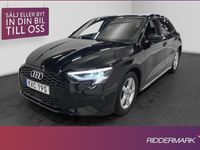 begagnad Audi A3 35 TFSI Comfort CarPlay Cockpit Välservad 2021, Halvkombi