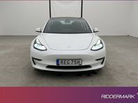 begagnad Tesla Model 3 Long Range AWD Svensksåld En-Brukare Drag 2021, Halvkombi