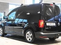 Begagnad VW Caddy Comfortline 102 HK (75 kW) 2017 Svart Minibuss